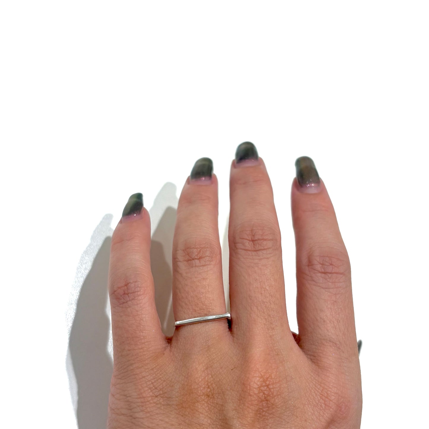 Silver925 plain ring 39