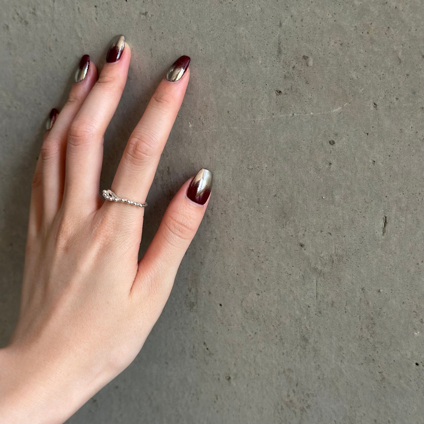 Silver925 plain ring 79
