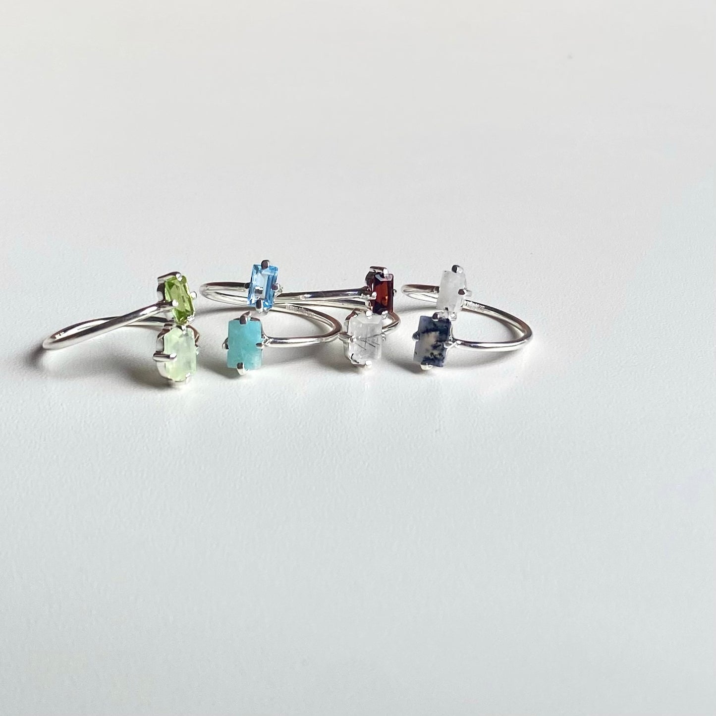 Silver925 2stone ring 10