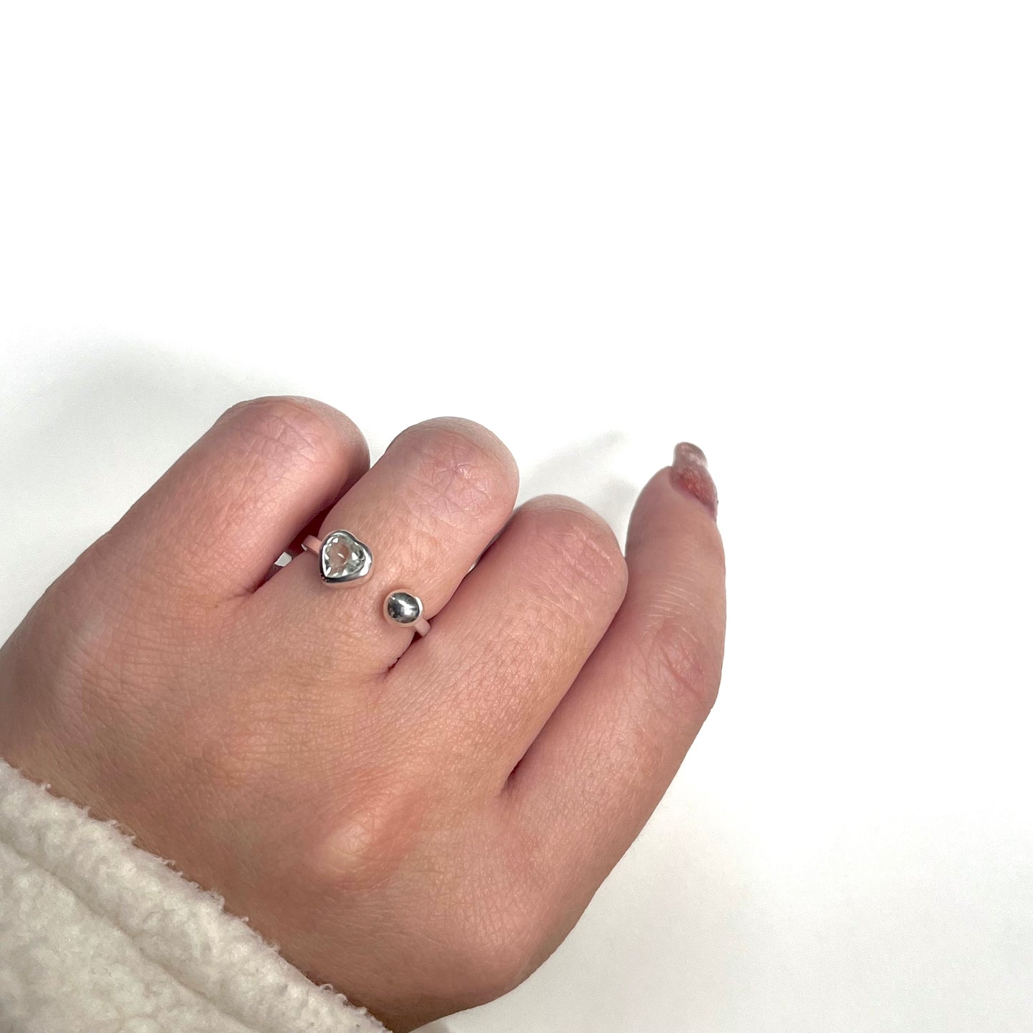 Heart fork ring 1