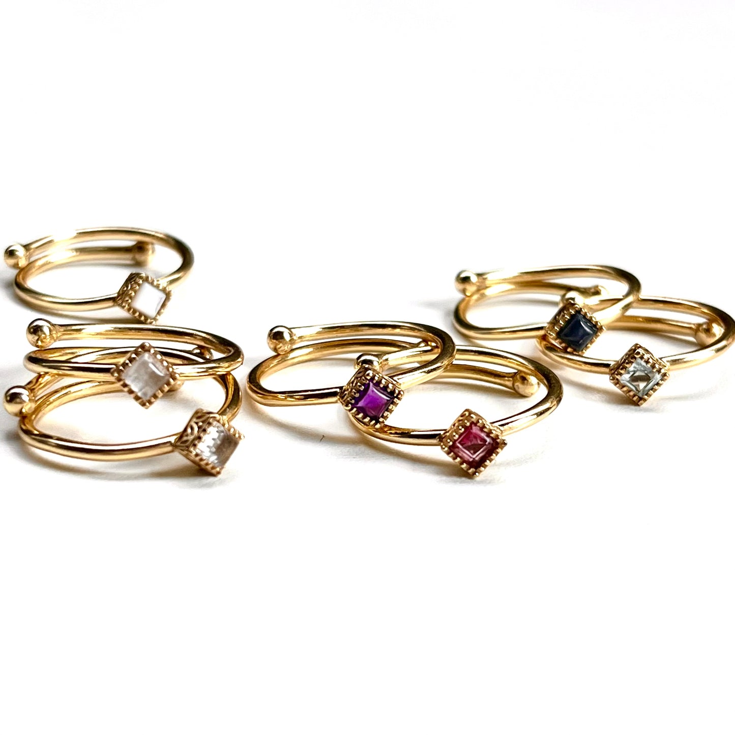 Brass petit ring 68
