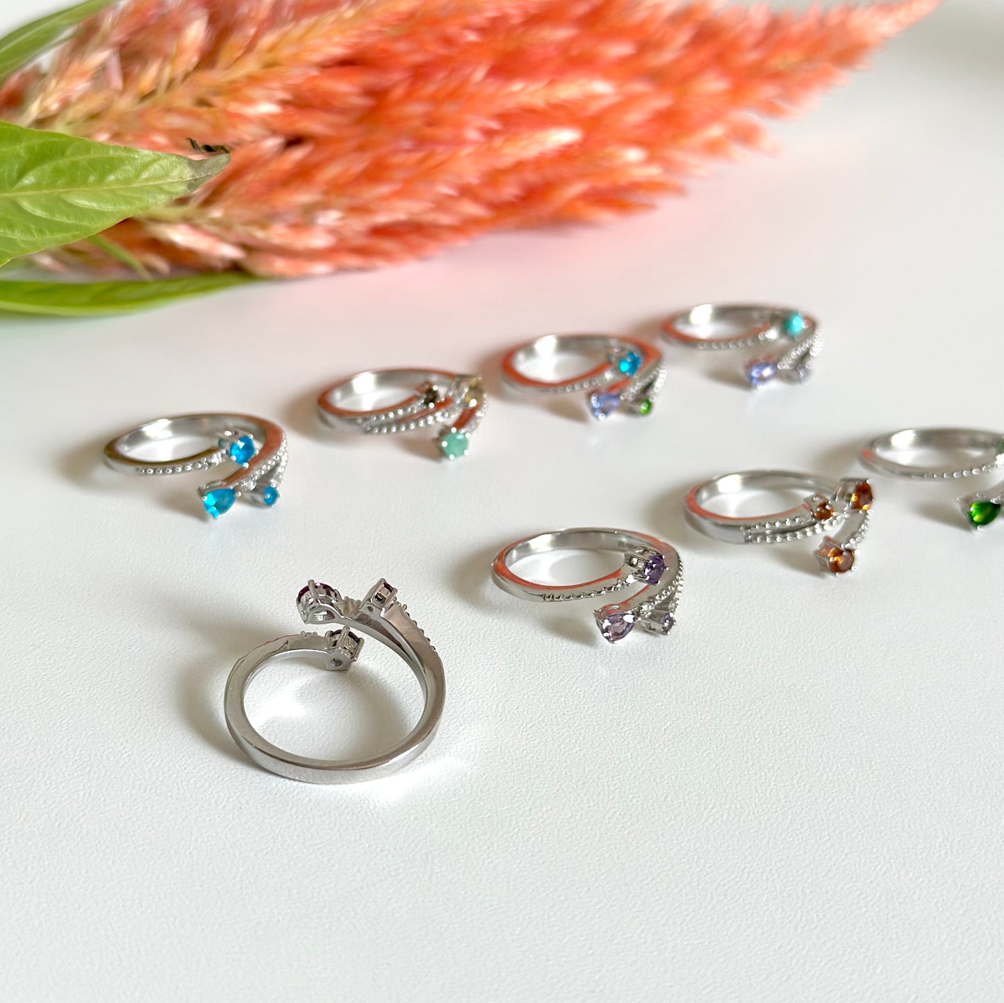 【poco】3stone ring