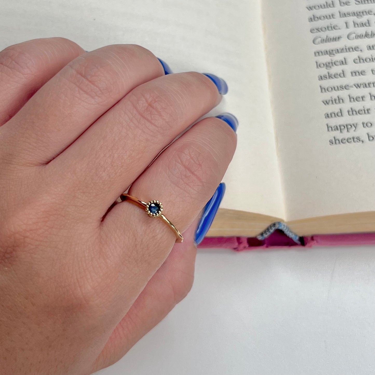 Brass petit ring 33