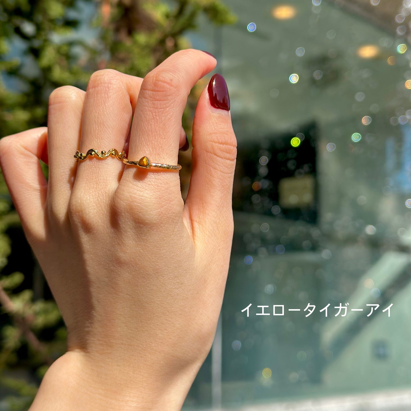 Brass petit ring 52