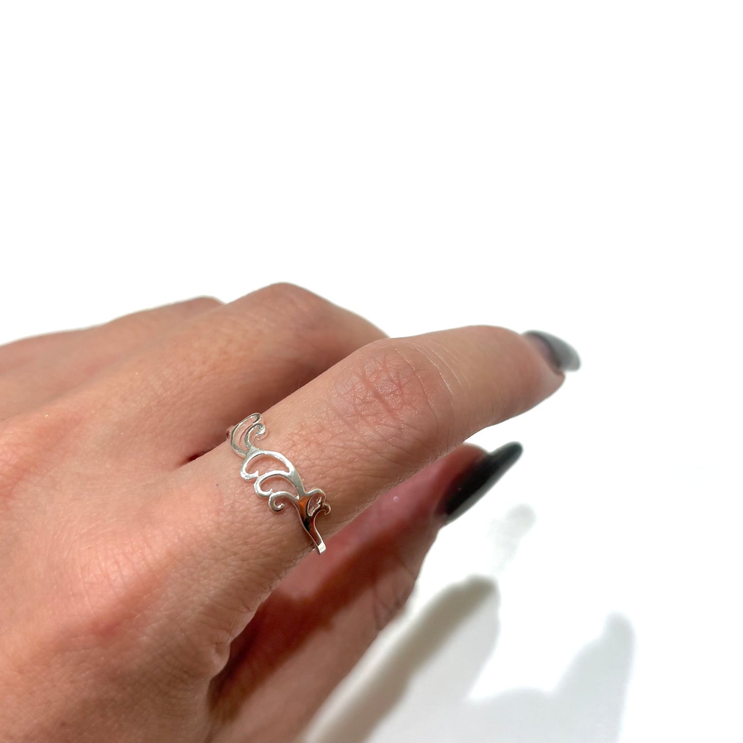 Silver925 plain ring 41