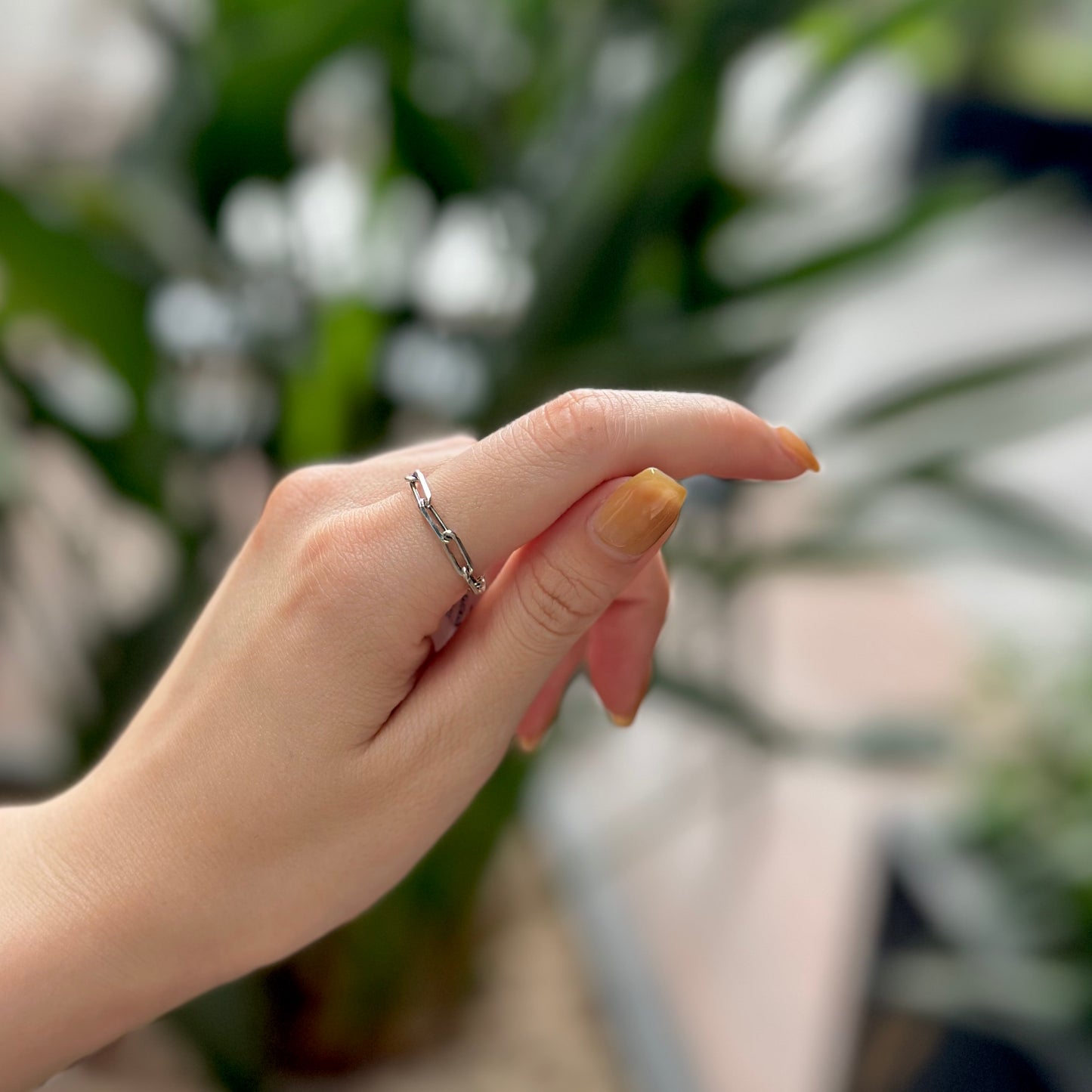 Silver925 chain ring 2