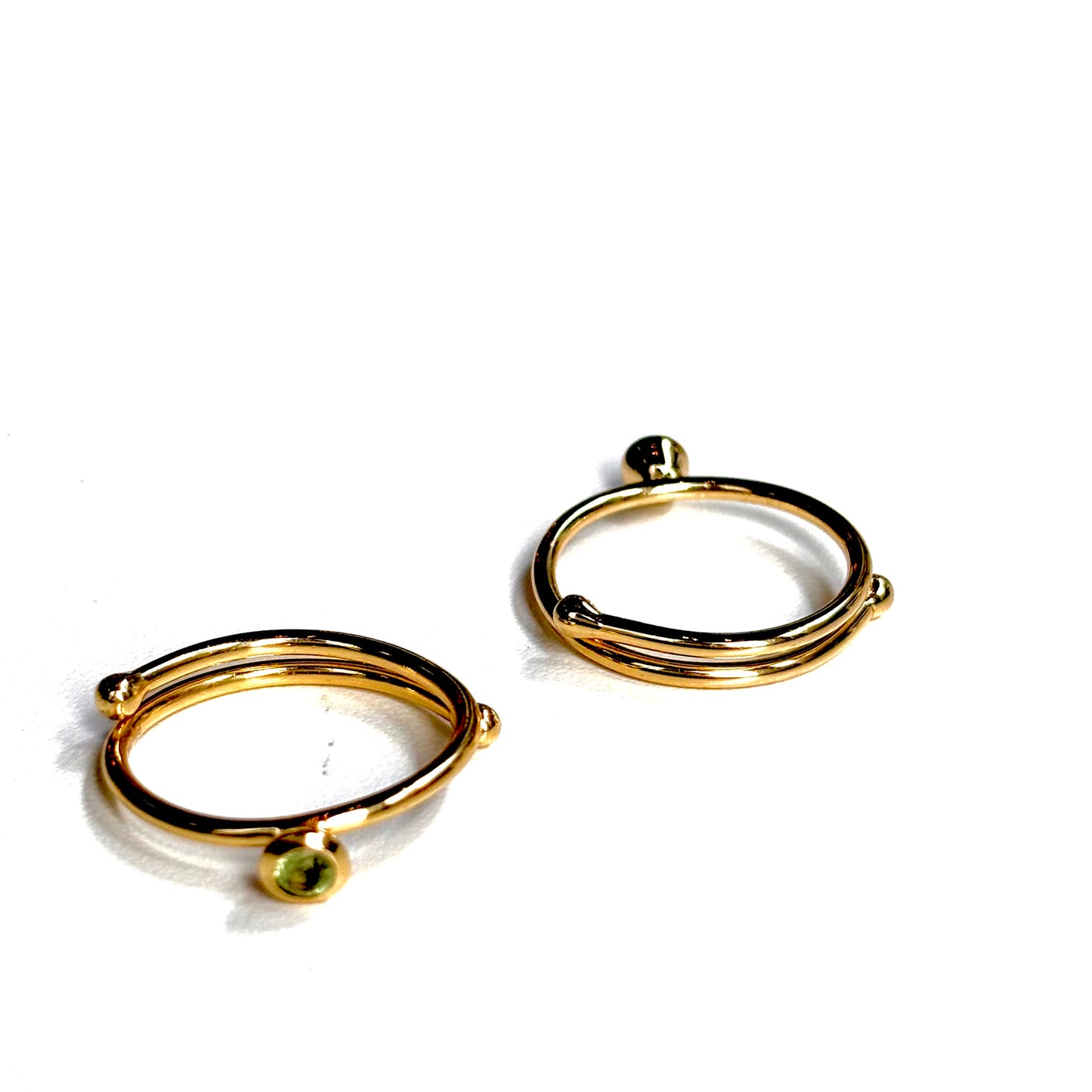 Brass petit ring 9