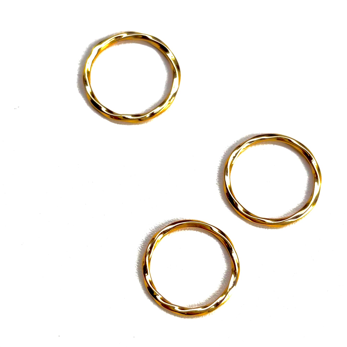 Brass plain ring 8