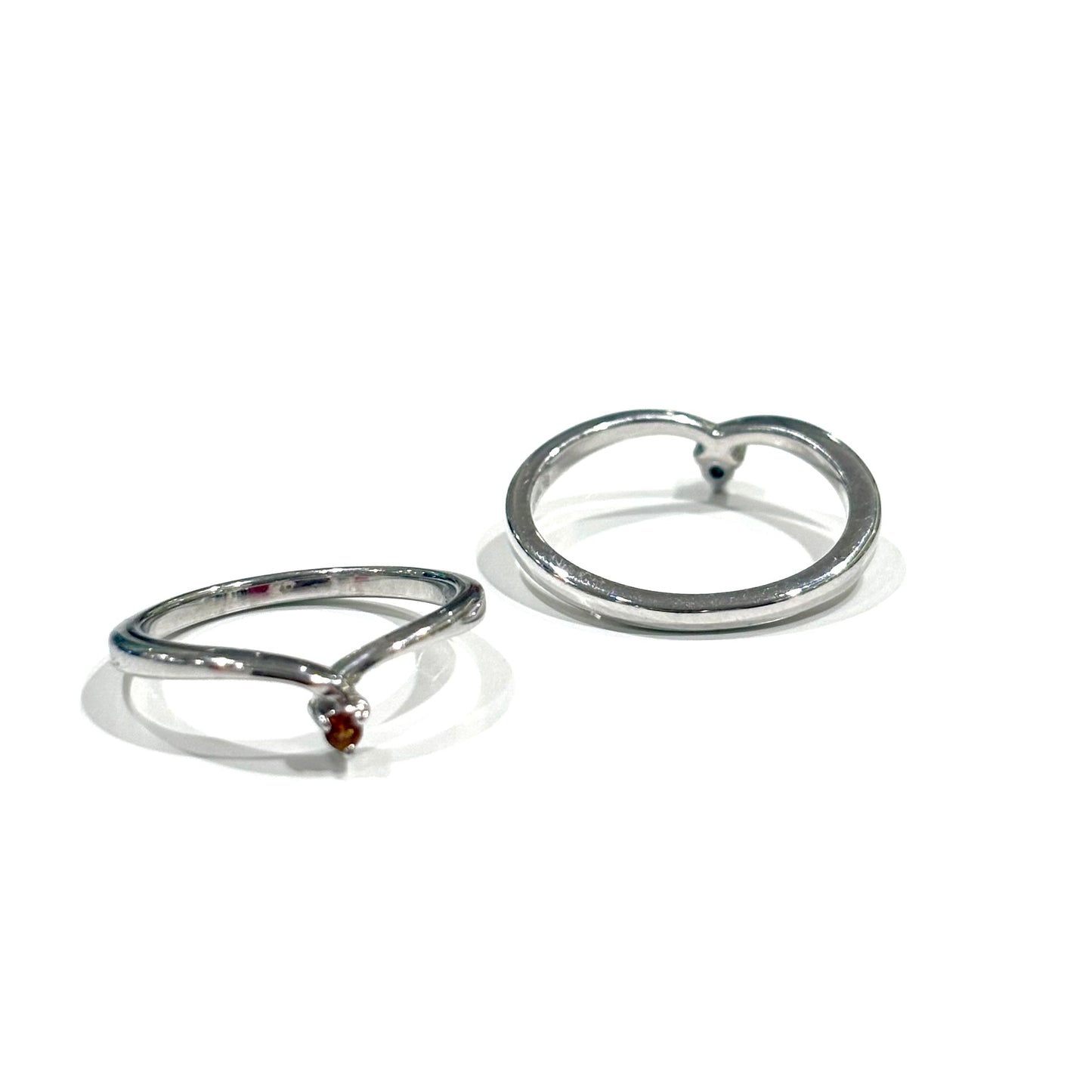 Silver925 V design ring 5