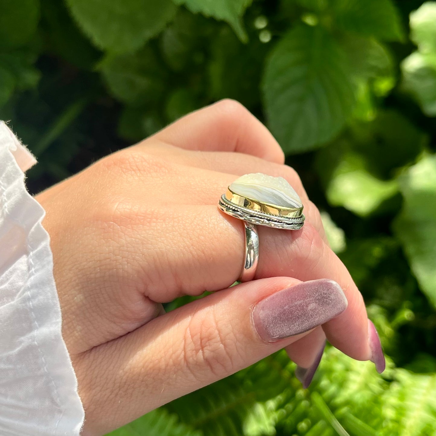 Window druzy ring 2