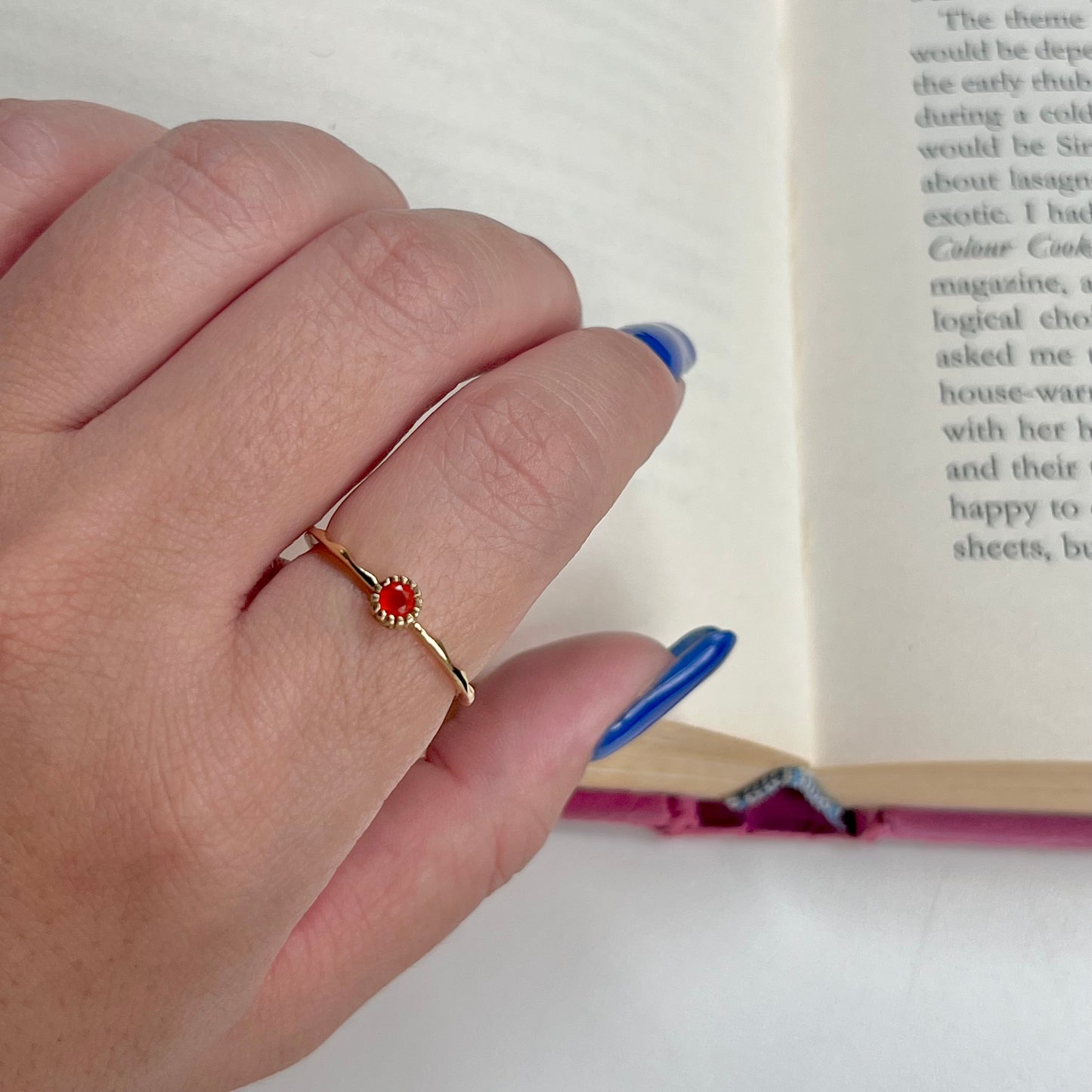Brass petit ring 33