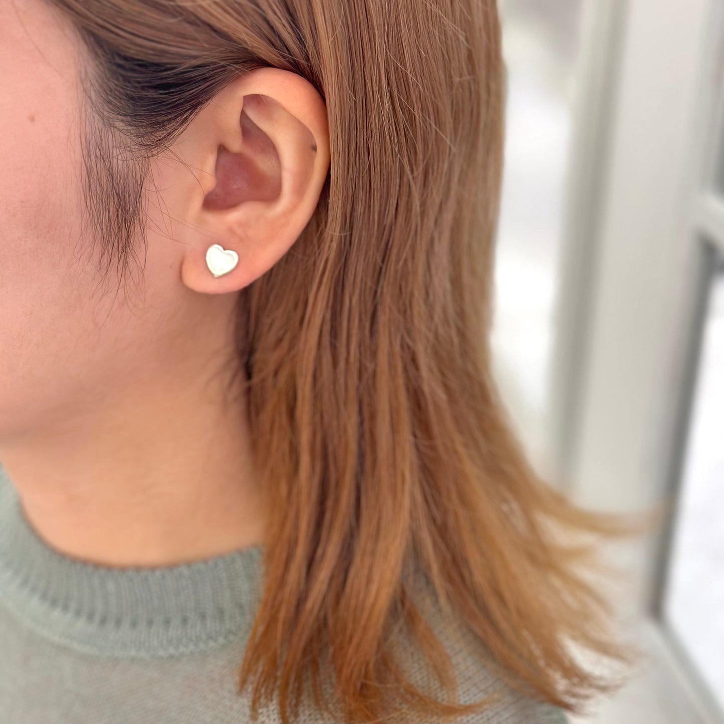 Silver925 Heart pierce 1