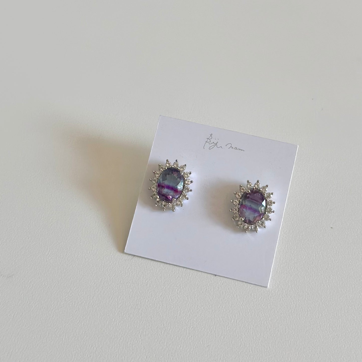 【poco】Fluorite pierce
