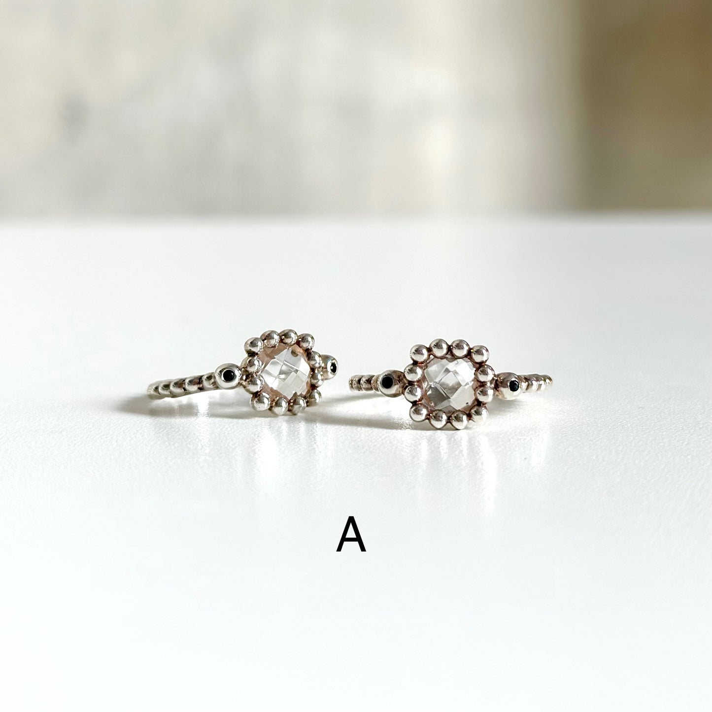 【Bijumam poco】Silver925 tsubu design ring