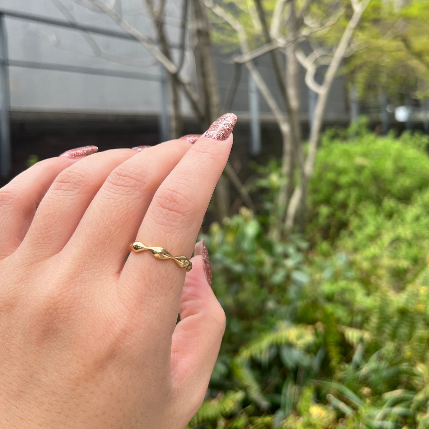 Brass plain ring 3