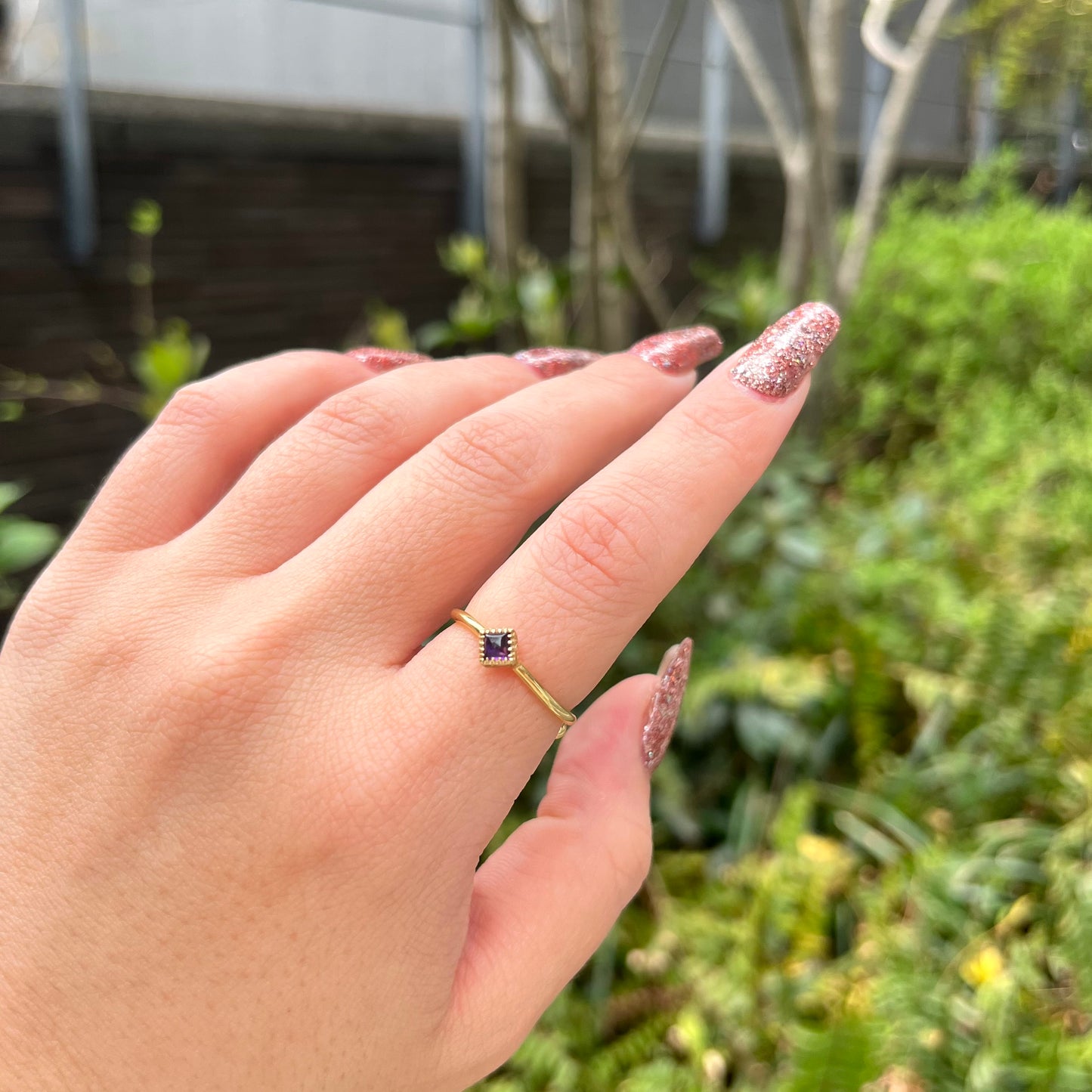 Brass petit ring 68