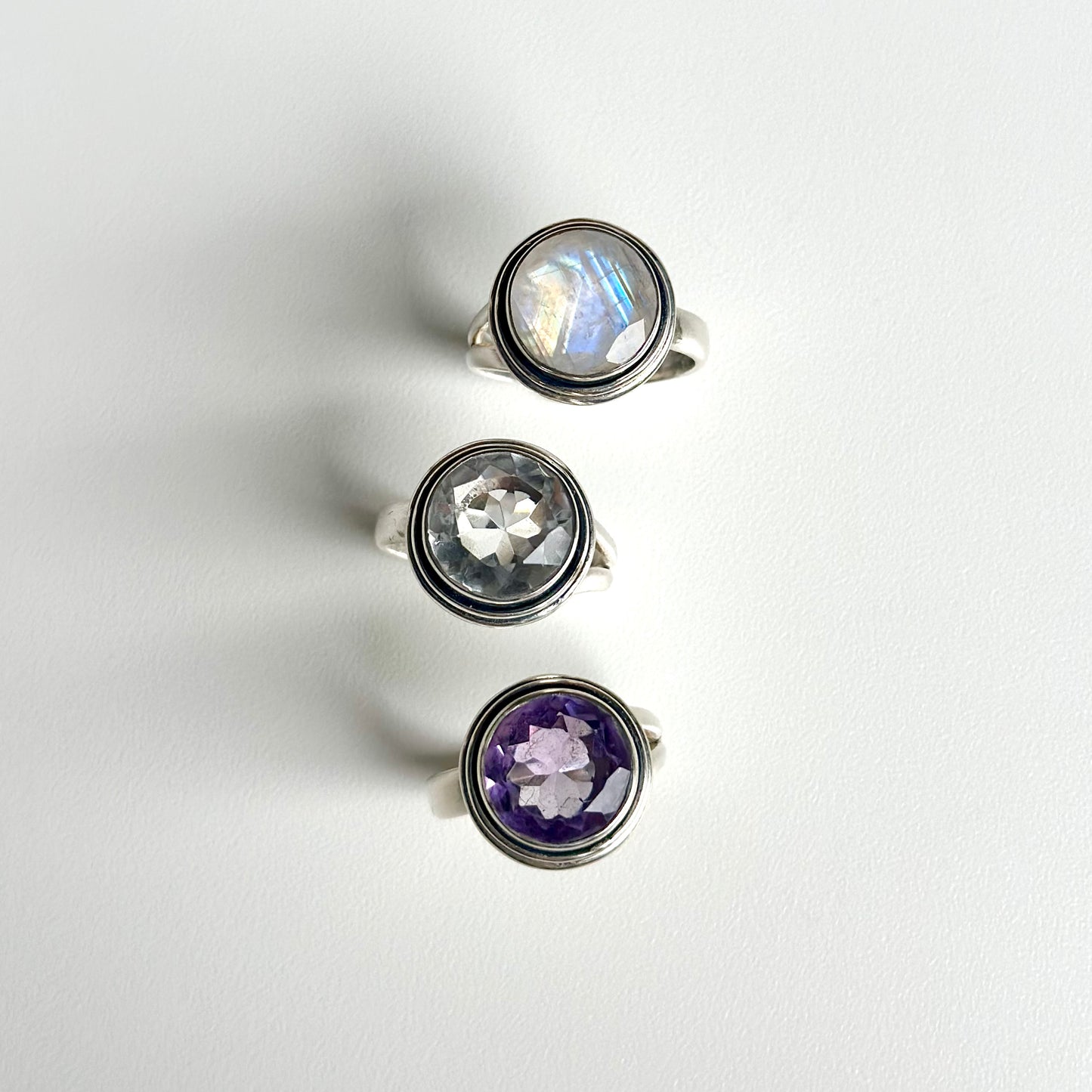 Silver925 1stone ring 4