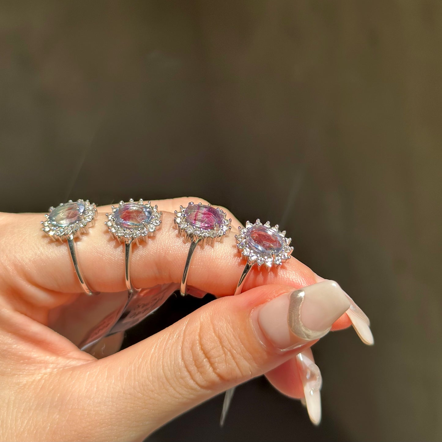 【poco】Fluorite ring