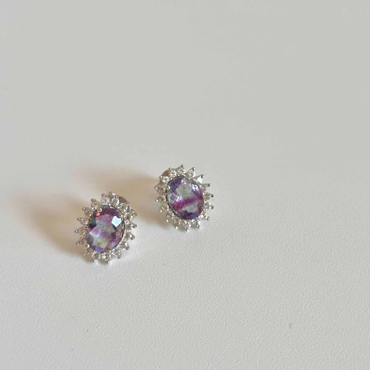 【poco】Fluorite pierce