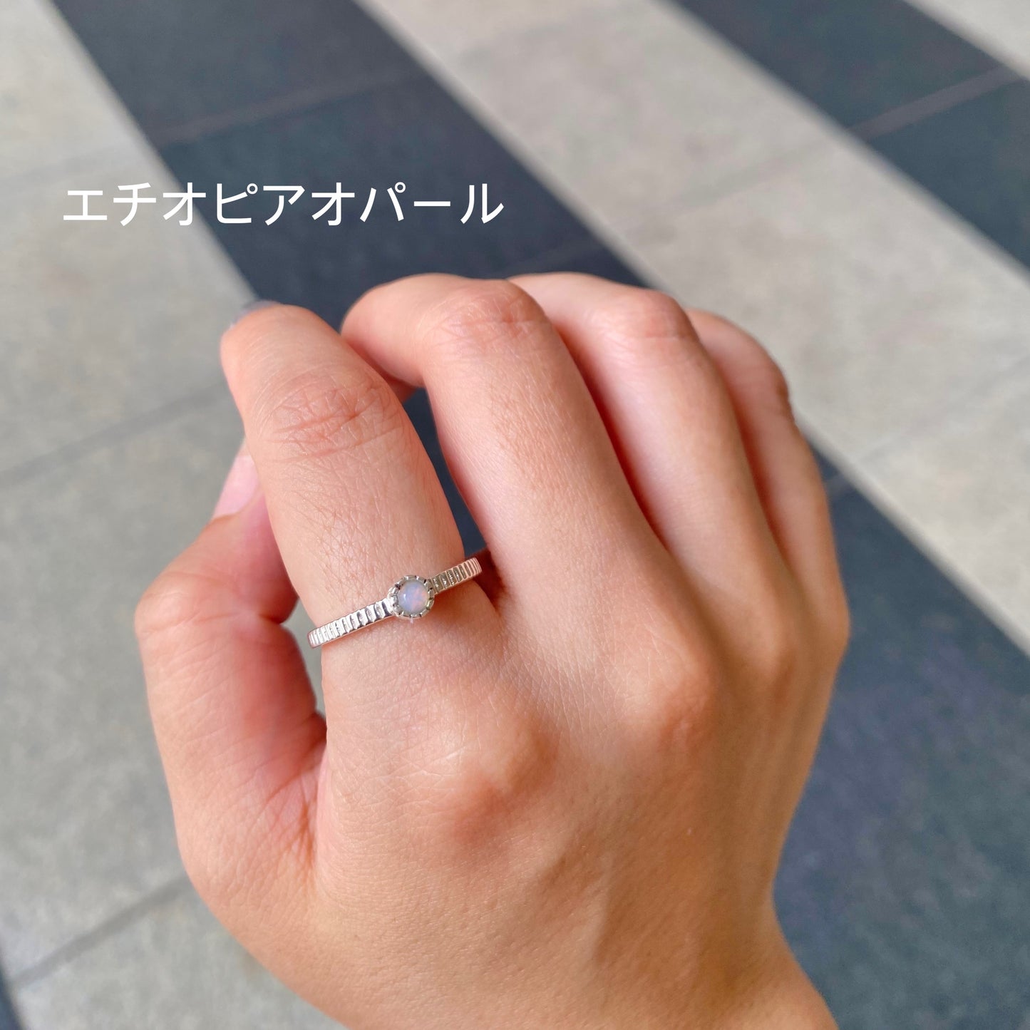 Silver 925petit ring 18
