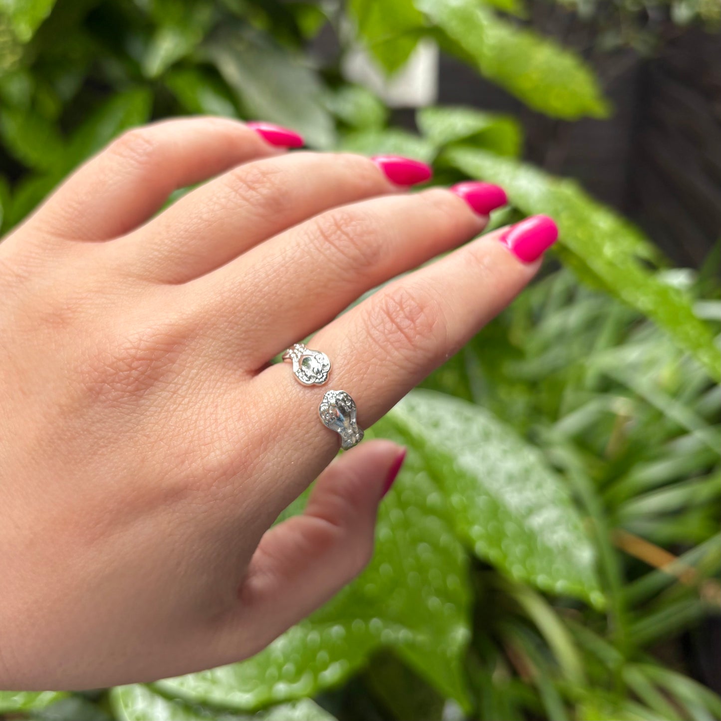 Silver925 plain ring 15