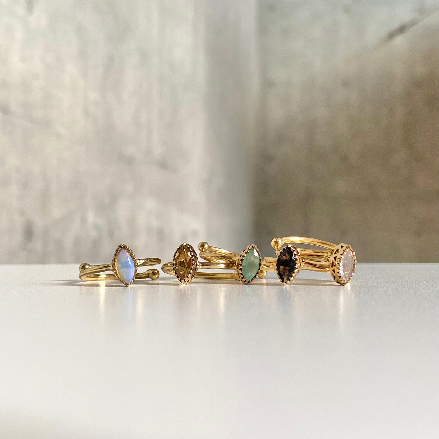 Brass petit ring 17