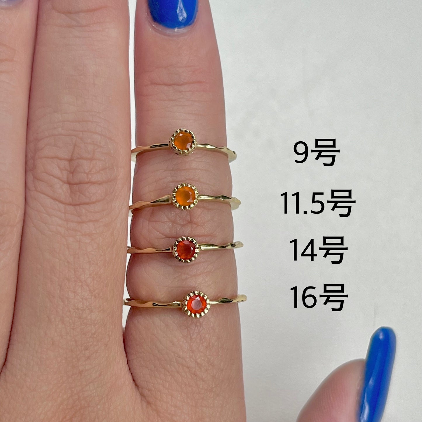 Brass petit ring 33