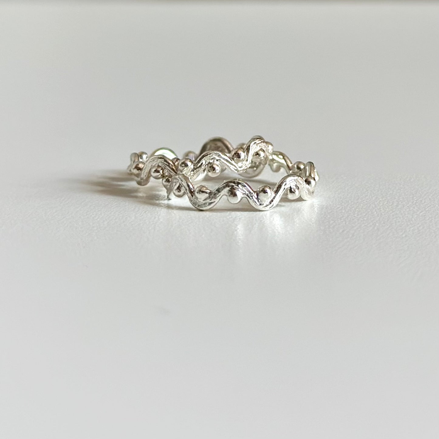 Silver925 plain ring 56