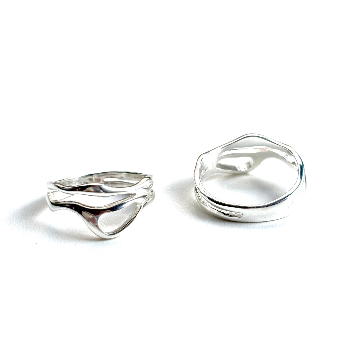 Silver925 plain ring 116