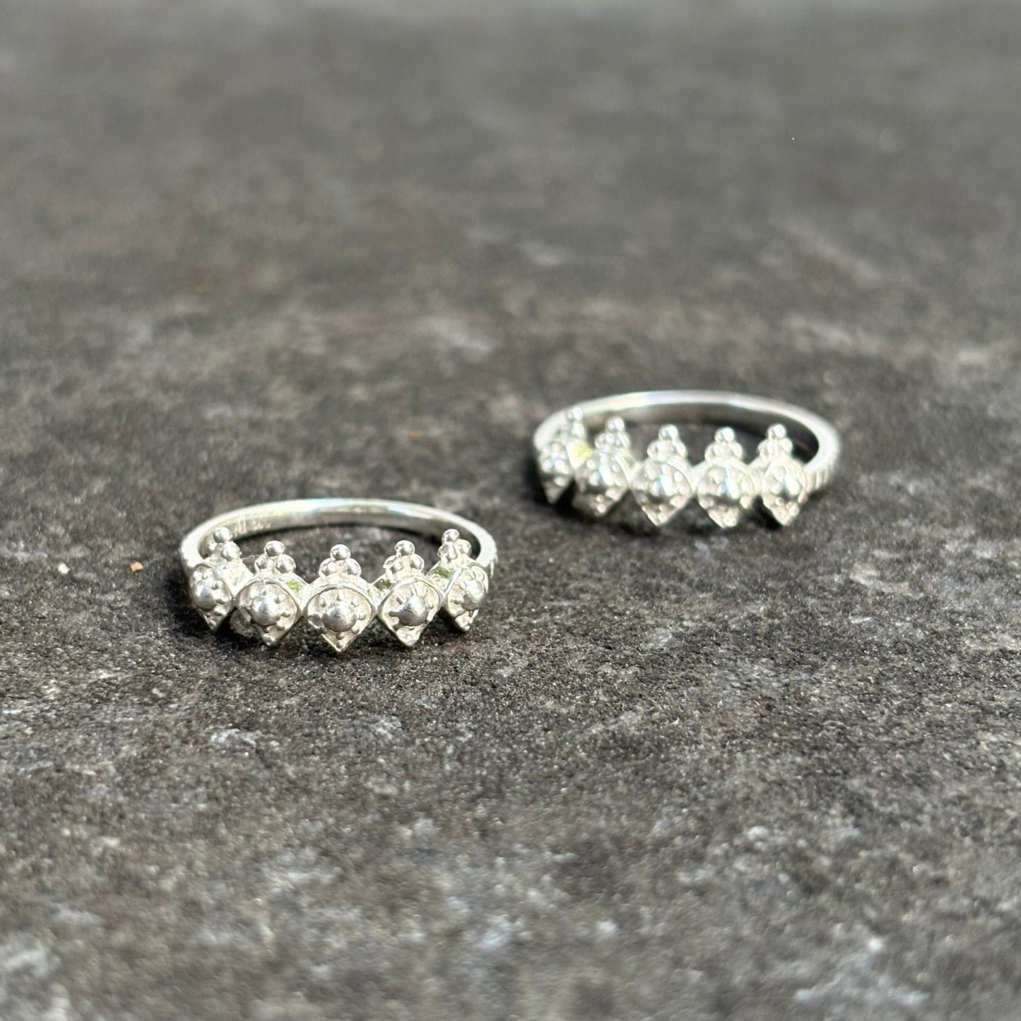 Silver925 plain ring 55