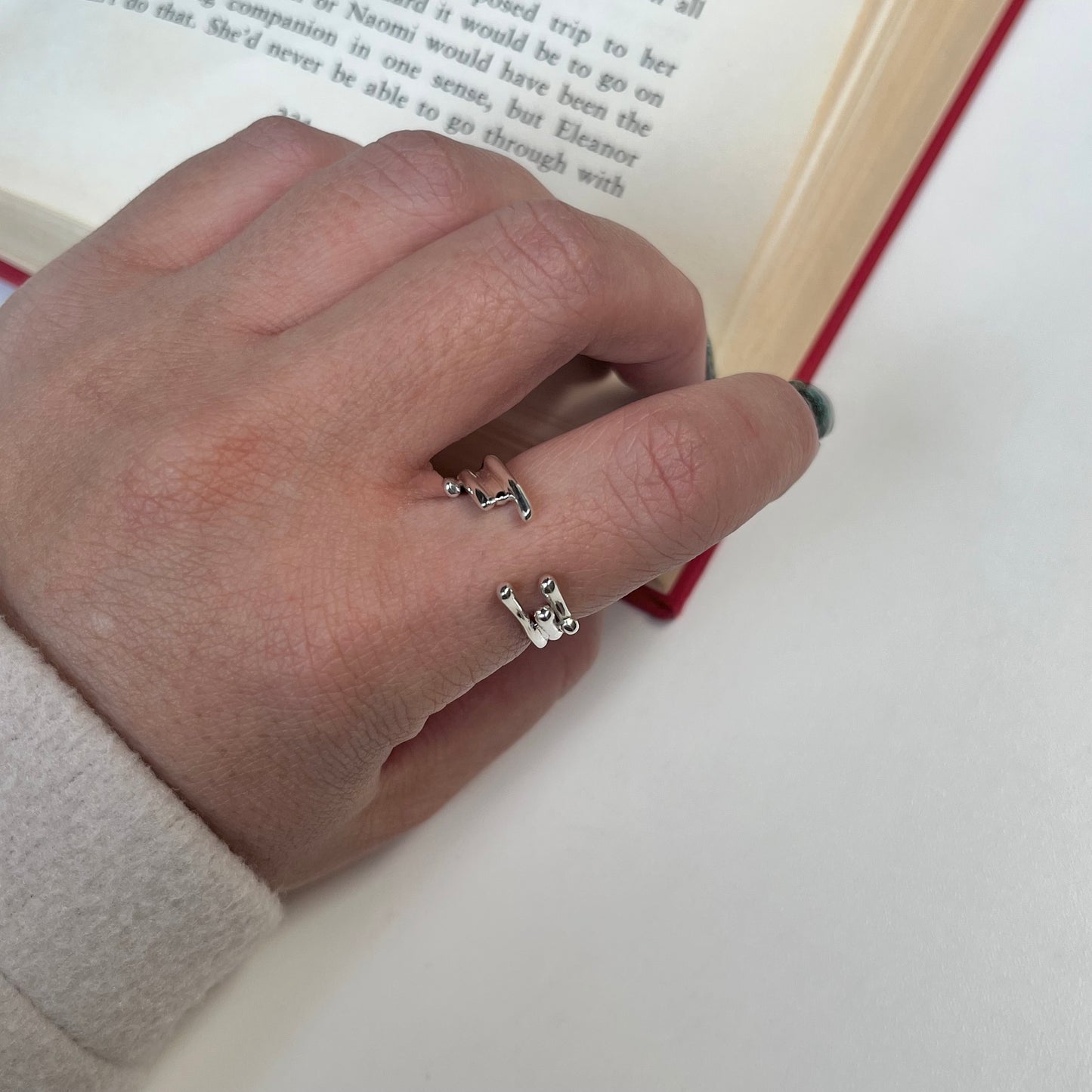 Silver925 plain ring 140