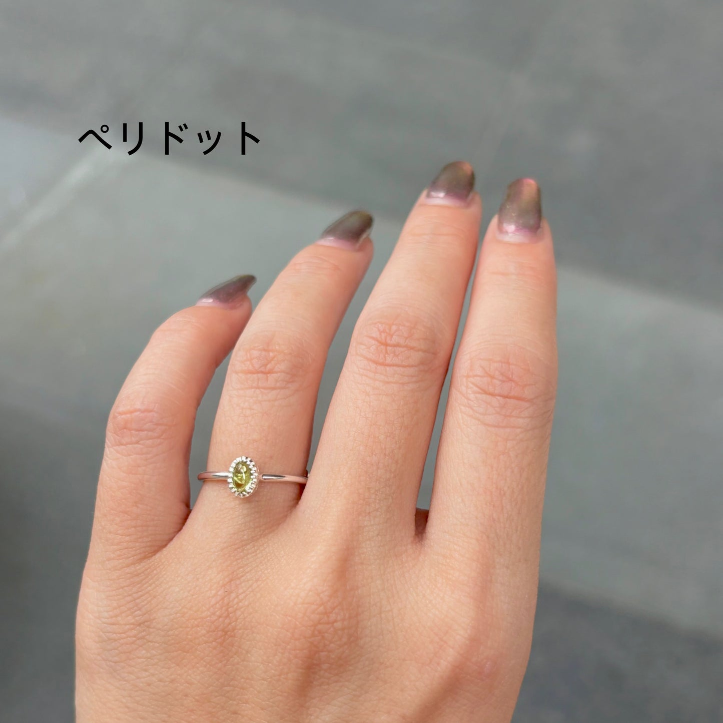 Silver925 petit ring 8