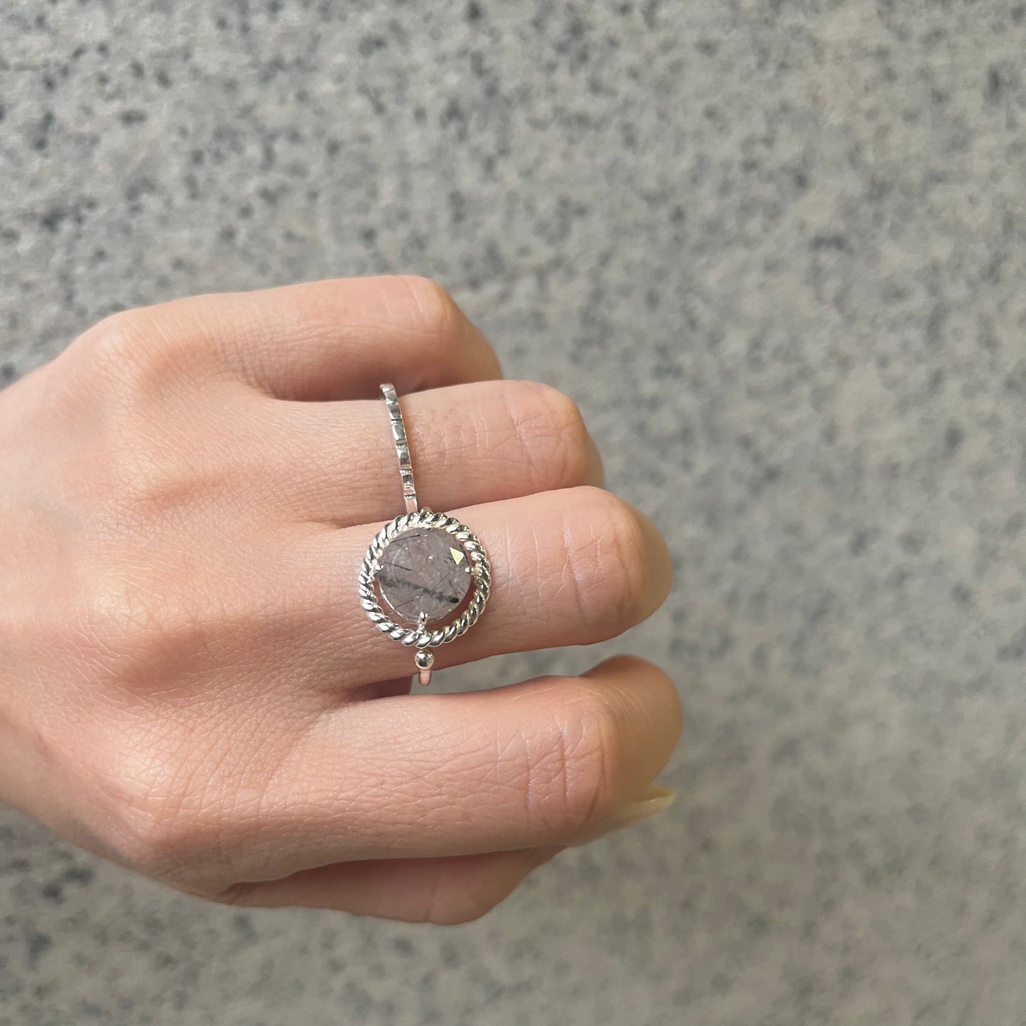 Silver925 design ring 34