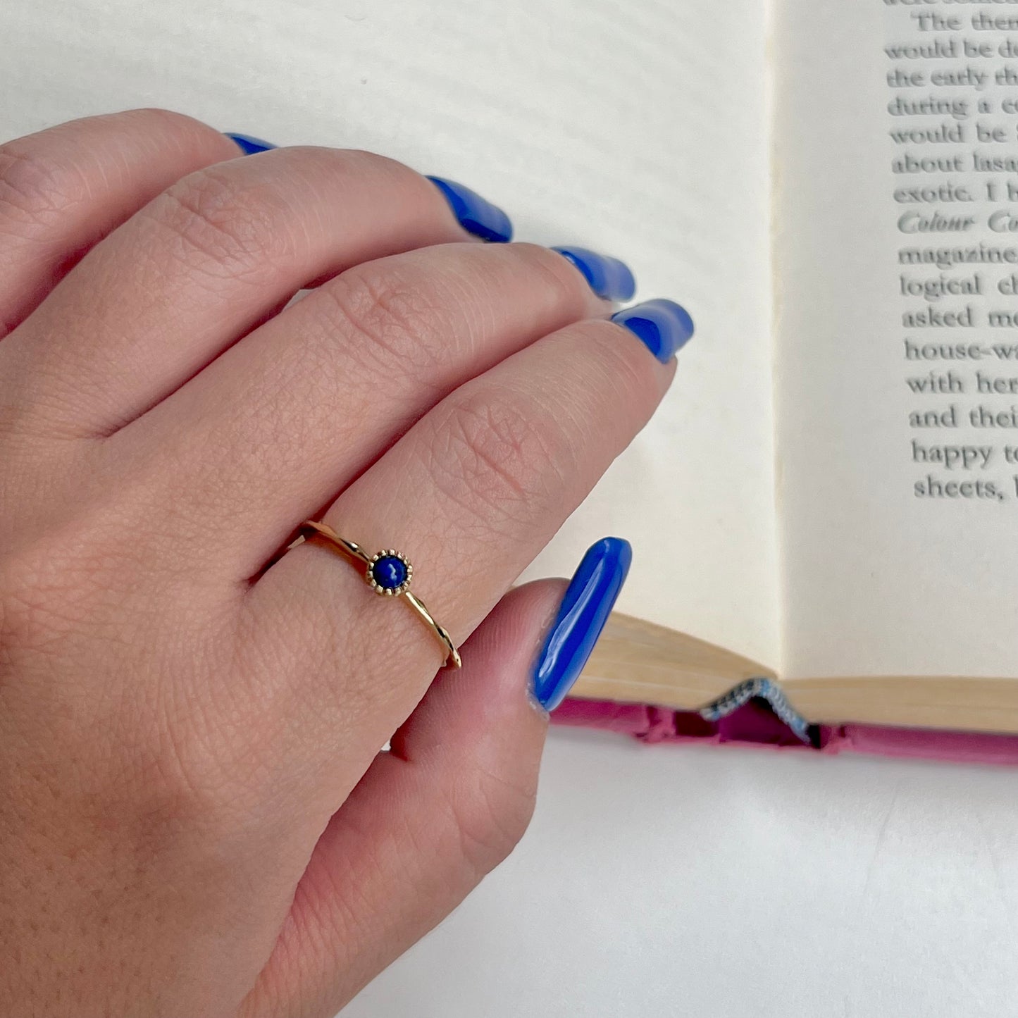 Brass petit ring 33