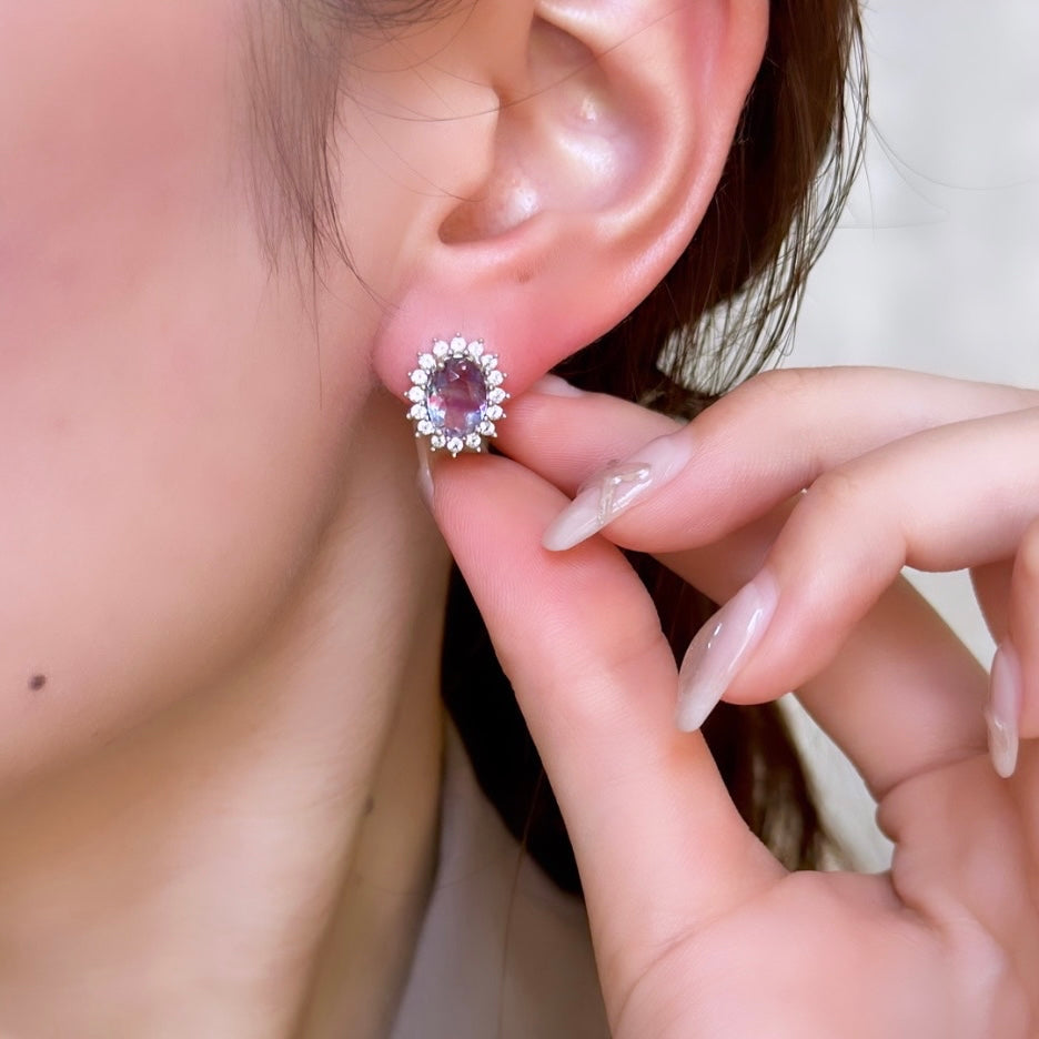 【poco】Fluorite pierce