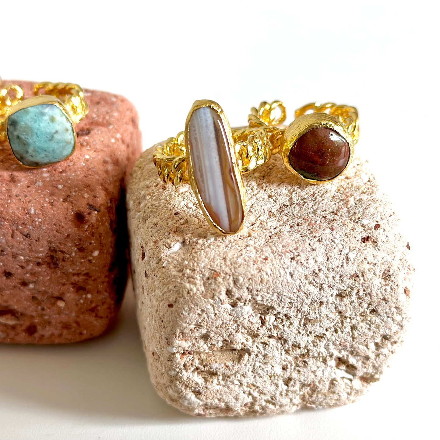 Brass design ring 3