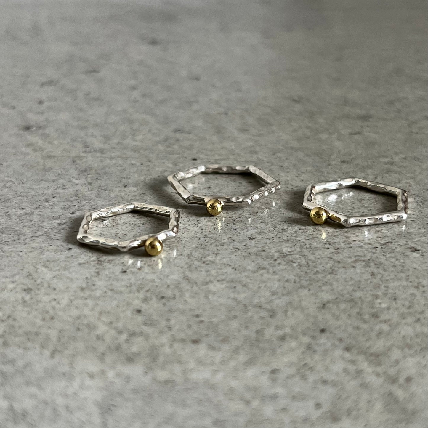 Silver925×Brass plain ring 12