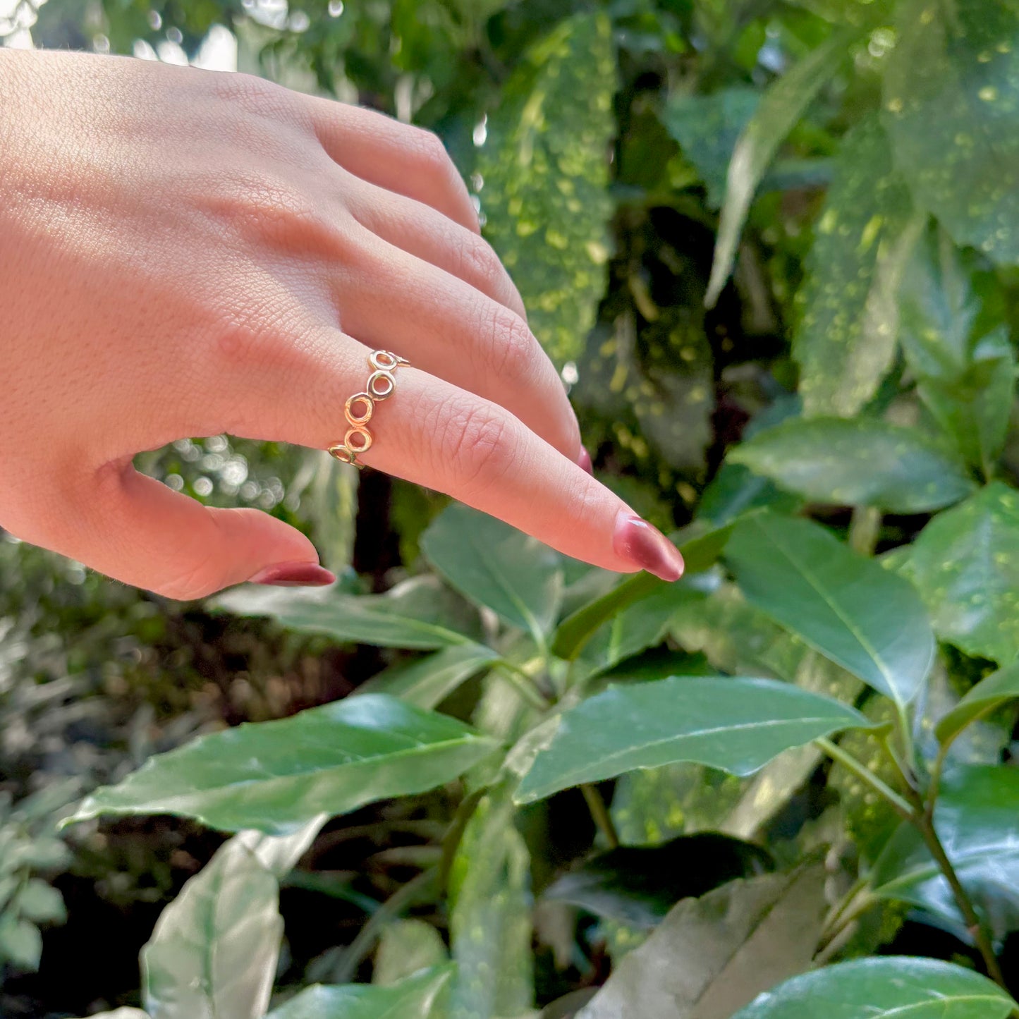 Brass plain ring 23