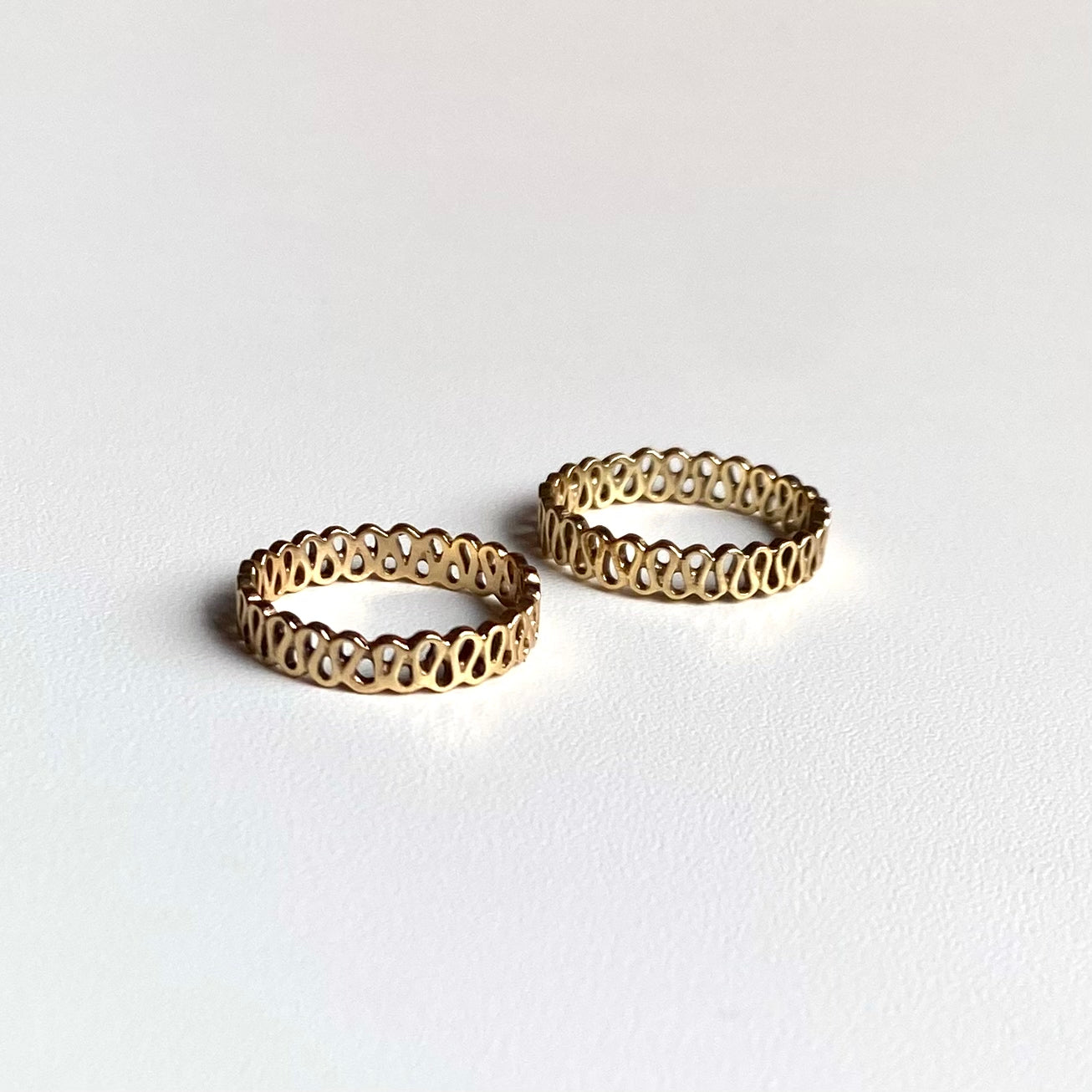 Brass plain ring 17
