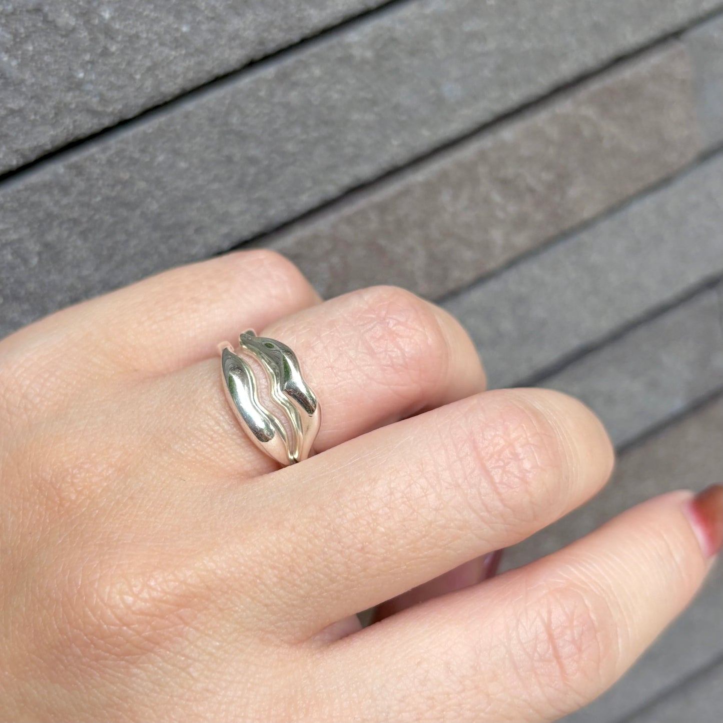 Lip plain ring 2