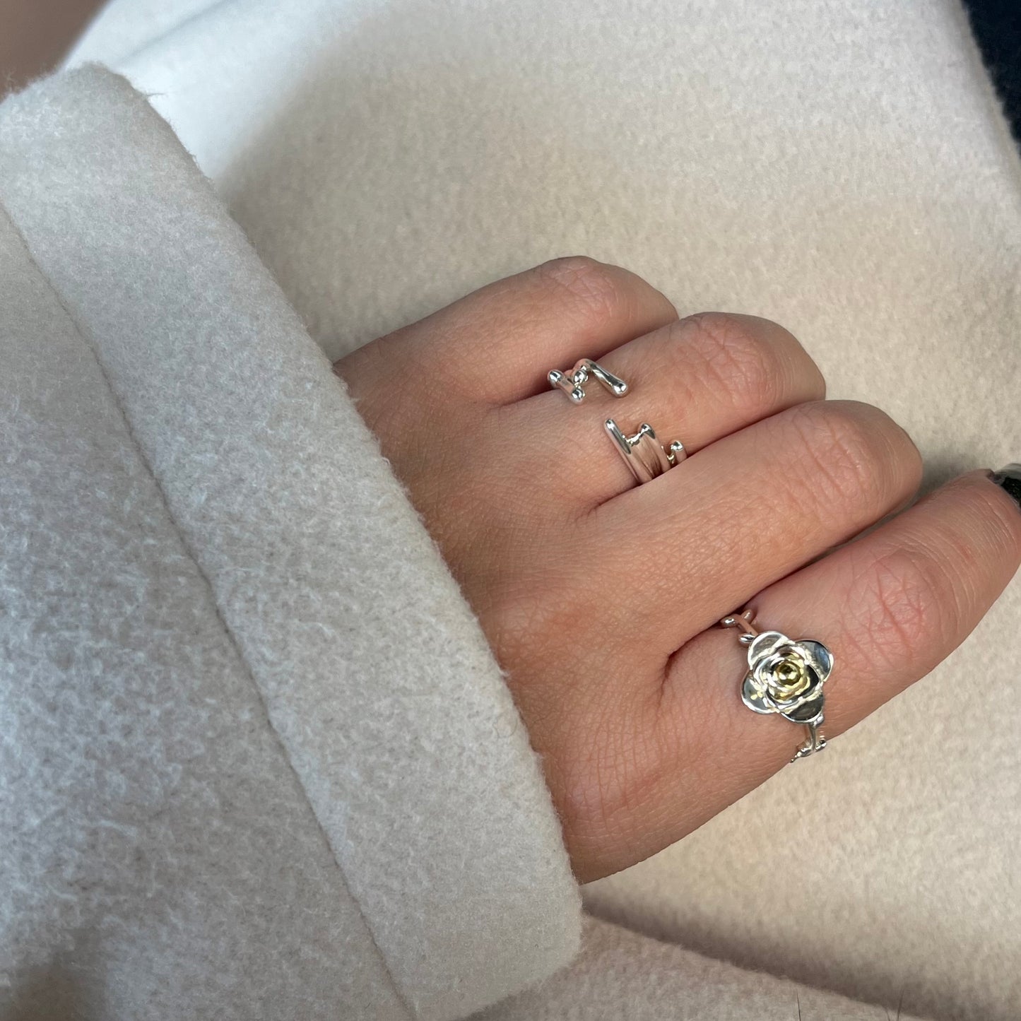 Silver925 plain ring 140