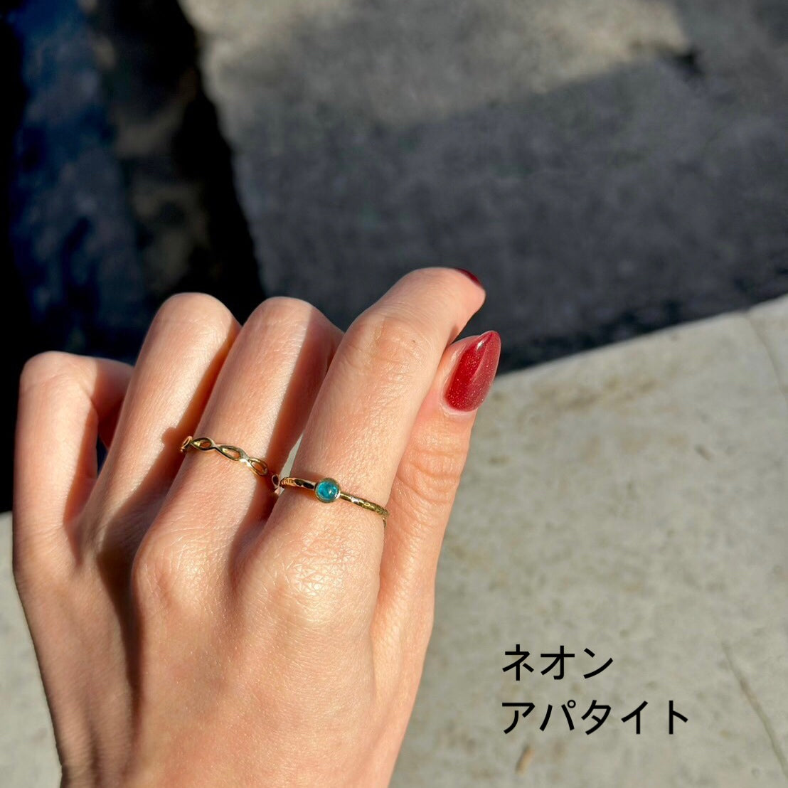 Brass petit ring 41