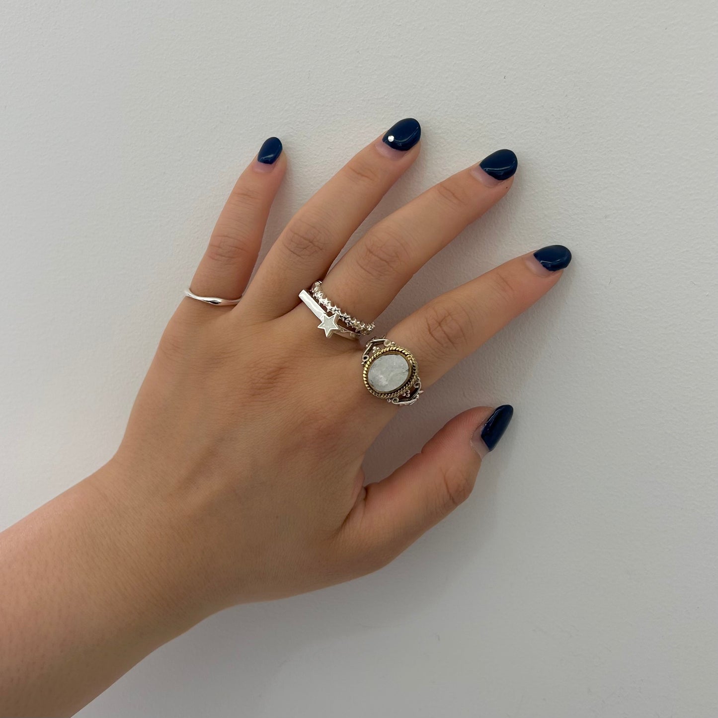 Star enamel ring 2