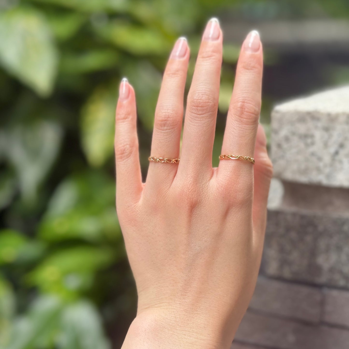 Brass plain ring 18