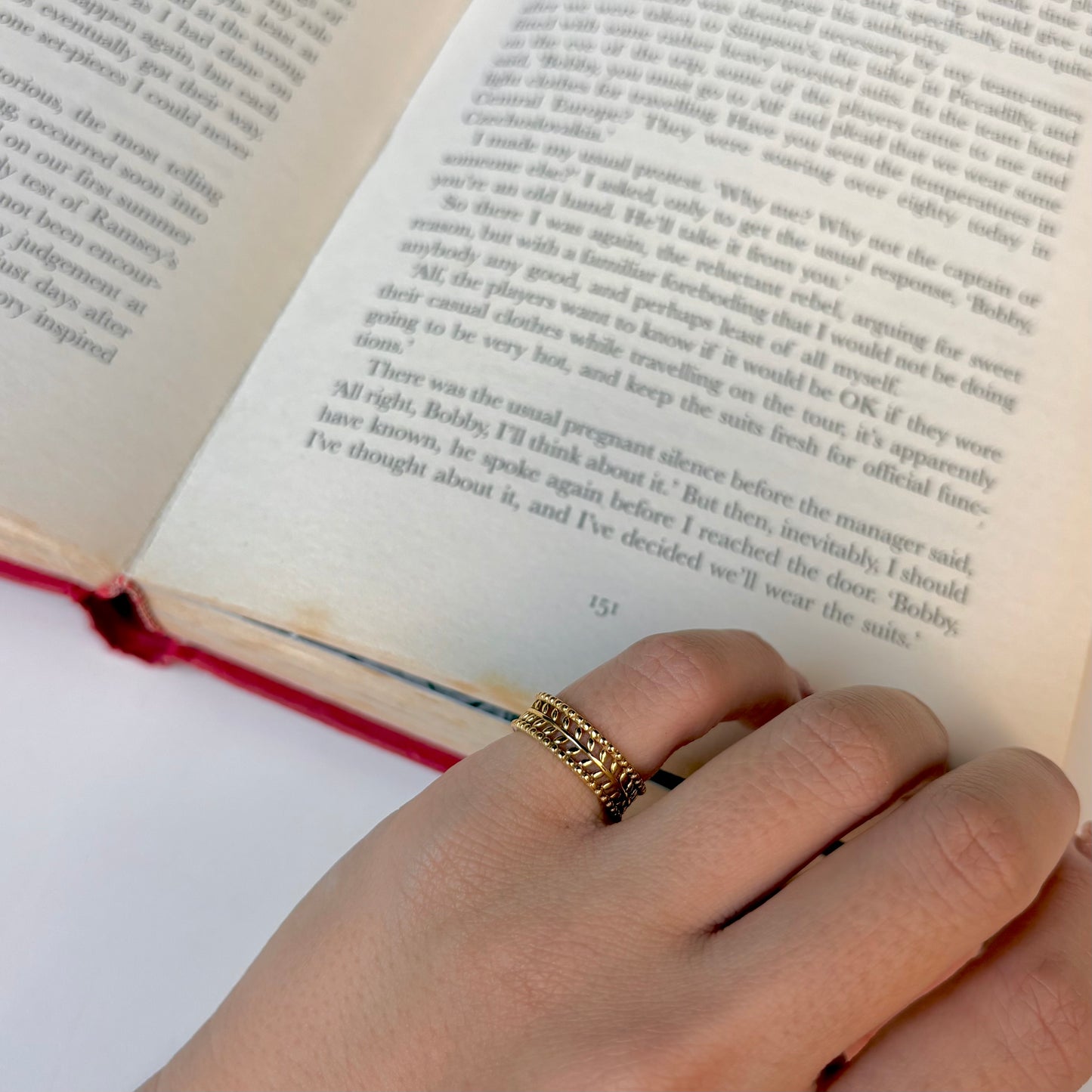 Brass plain ring 29