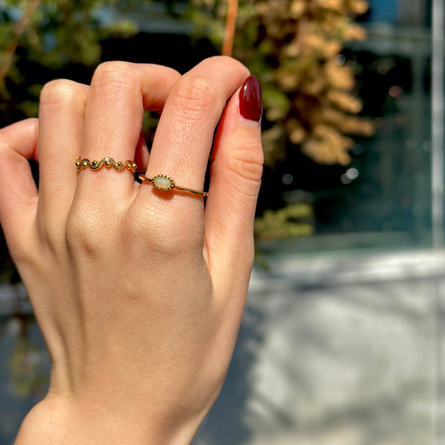 Brass petit ring 50