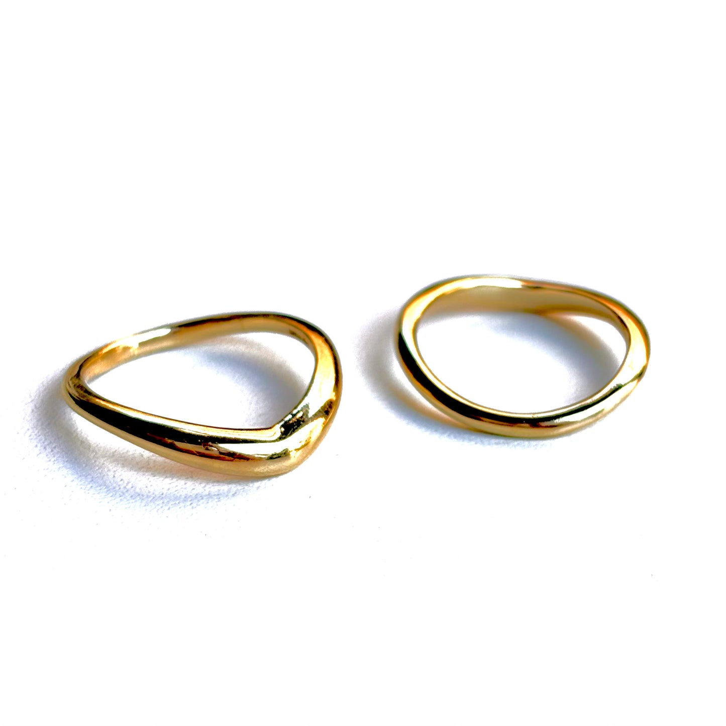 Brass plain ring 22