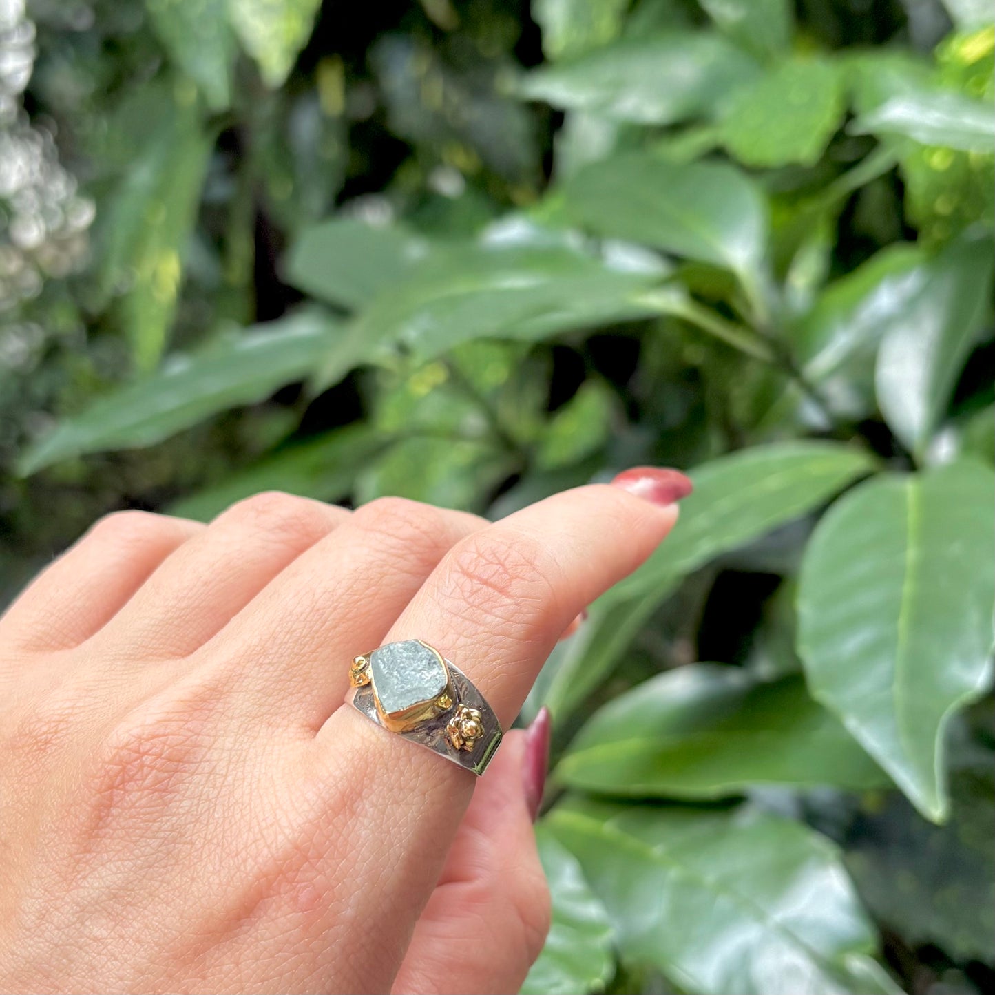 Rough cut Connect ring