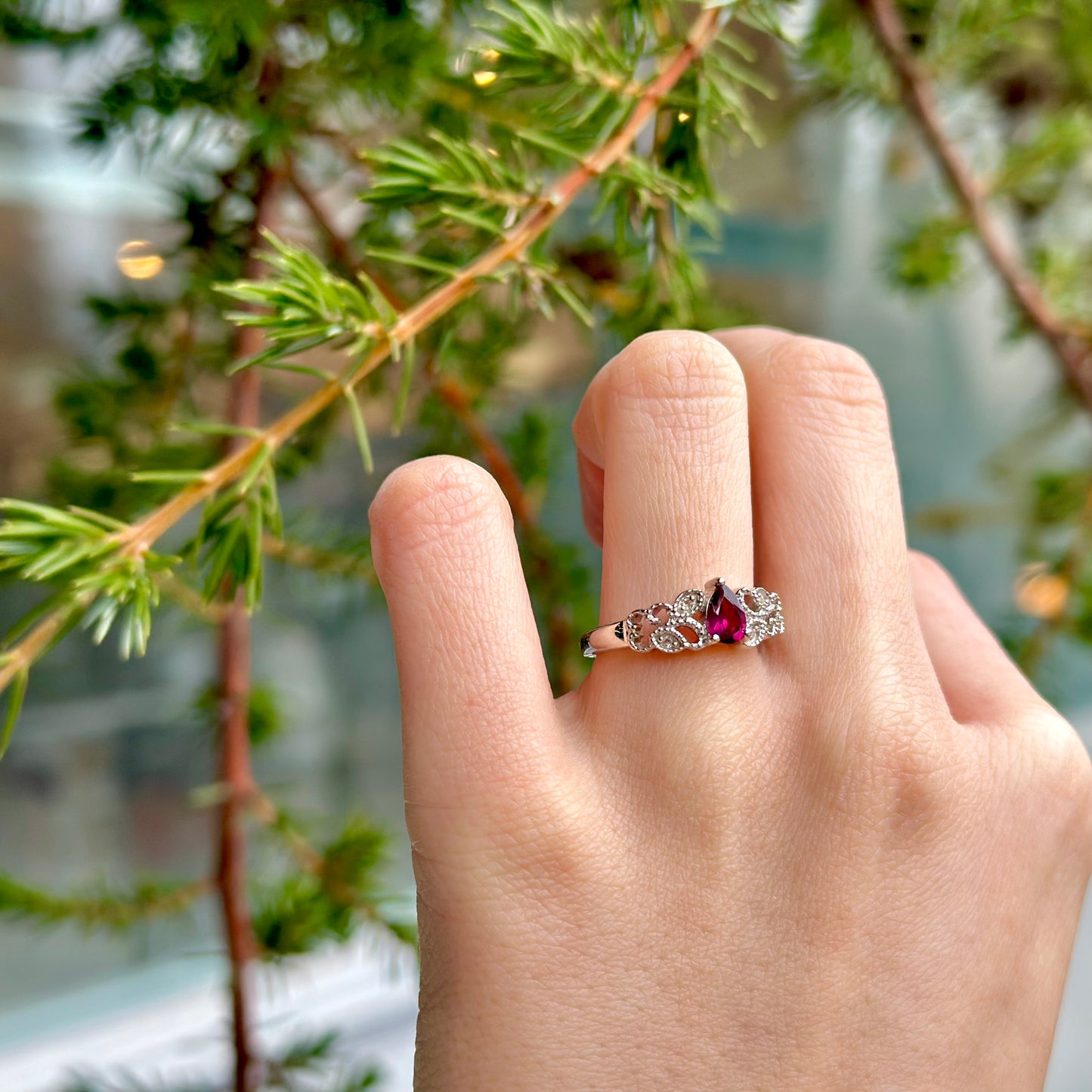 【Biju mam poco】Silver925 design ring 15