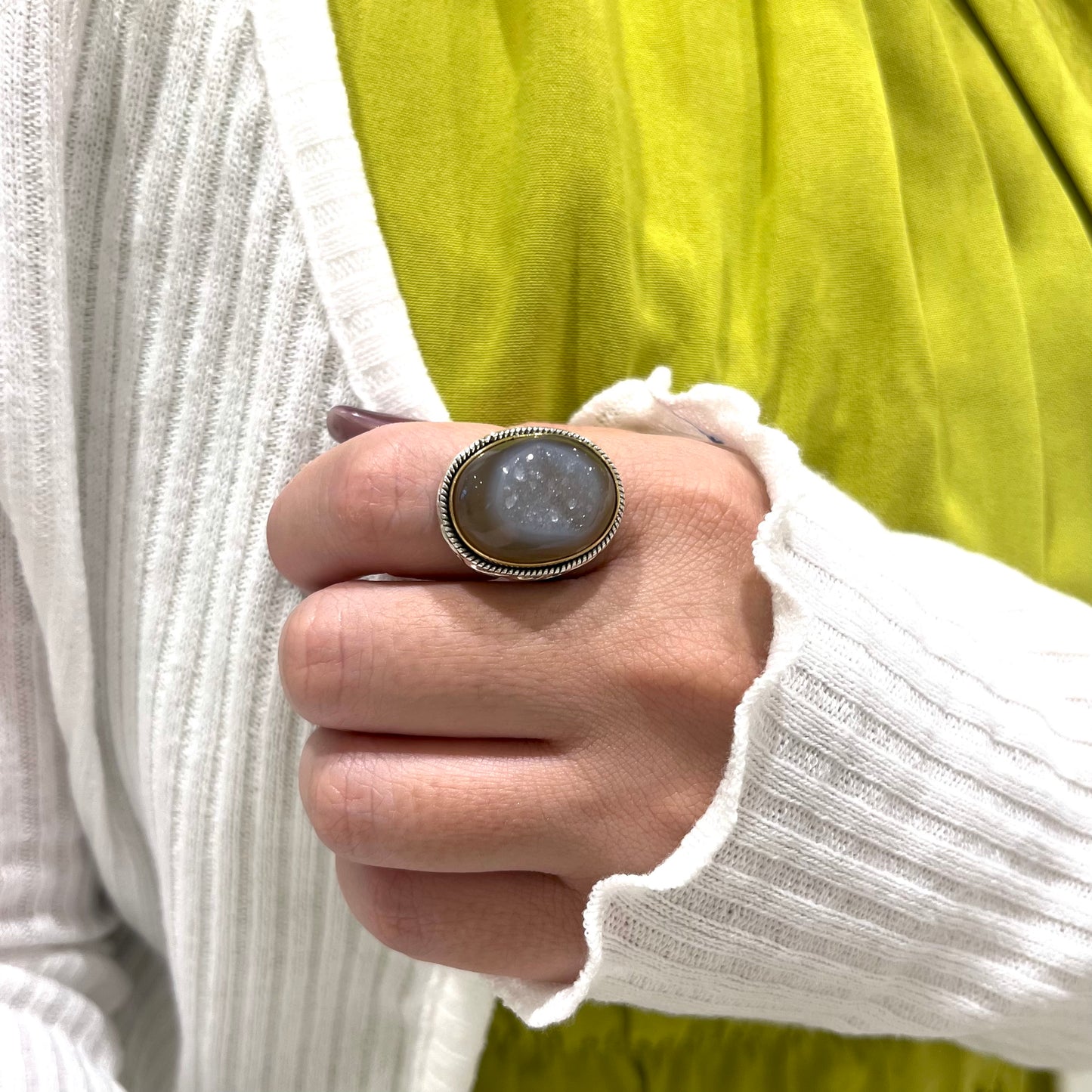 Window druzy ring 2